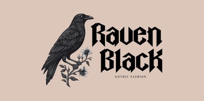 Black Rustik Font Poster 10