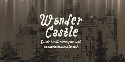 Wonder Castle Font Poster 1