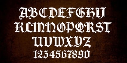 Slyvarox Font Poster 5