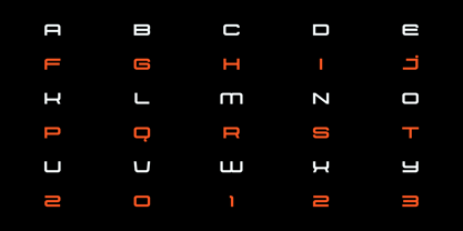 Iqarus Font Poster 15