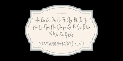 Another Inkley Signature Font Poster 7