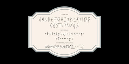 Another Inkley Signature Font Poster 6