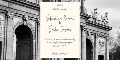 Another Inkley Signature Font Poster 10