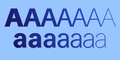 Nexza Font Poster 3
