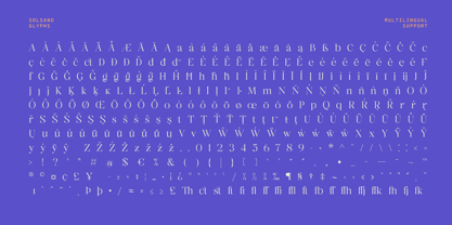Solsano Font Poster 11