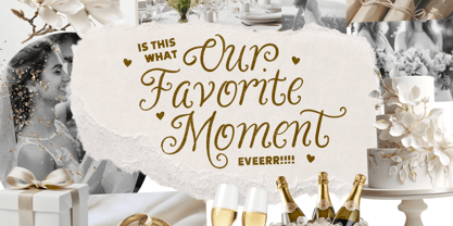 Sparkling Fairy Font Poster 7