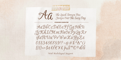 Sparkling Fairy Font Poster 9