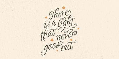 Sparkling Fairy Font Poster 4