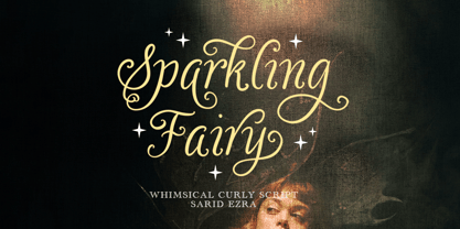 Sparkling Fairy Font Poster 11