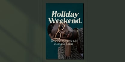 Editorial Revival Font Poster 5