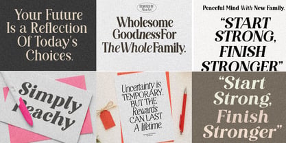 Editorial Revival Font Poster 2