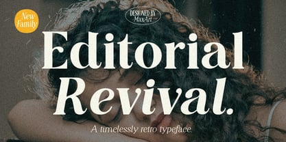 Editorial Revival Font Poster 1
