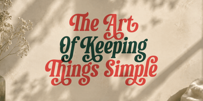 The Simplie Font Poster 5