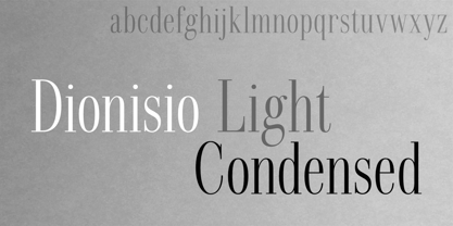 Dionisio Font Poster 1