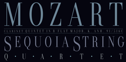 Dionisio Font Poster 12