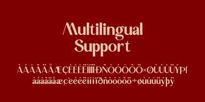 Kalviro Font Poster 8