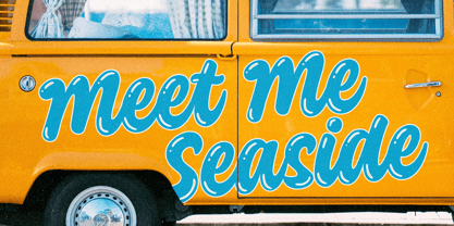 Saucy Society Bubble Font Poster 6