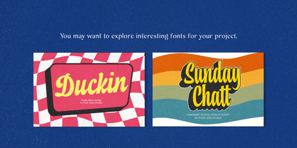 Saucy Society Bubble Font Poster 10