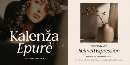 Harvellia Font Poster 3