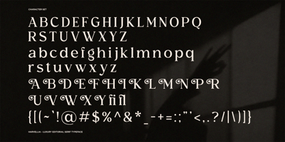 Harvellia Font Poster 8