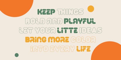 Rondapo Font Poster 3