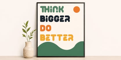 Rondapo Font Poster 8