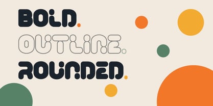 Rondapo Font Poster 2