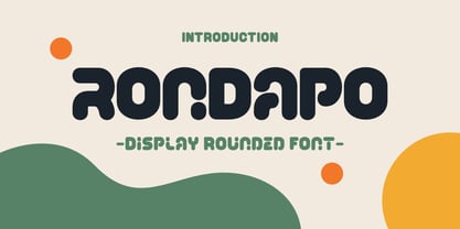 Rondapo Font Poster 1