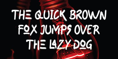 Drakhon Brush Font Poster 8