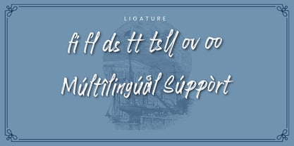 Pictton Port Font Poster 9