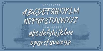 Pictton Port Font Poster 8
