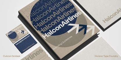 Cubron Grotesk Font Poster 14