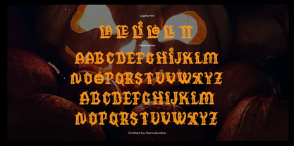 Hollowick Font Poster 12