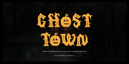 Hollowick Font Poster 3