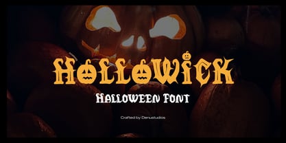 Hollowick Font Poster 1