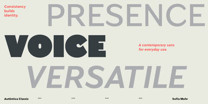 Autêntica Classic Font Poster 8