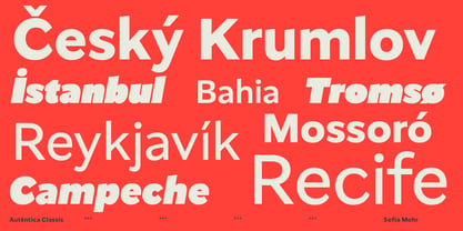 Autêntica Classic Font Poster 6