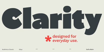 Autêntica Classic Font Poster 2