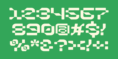 Curve Logic Font Poster 6