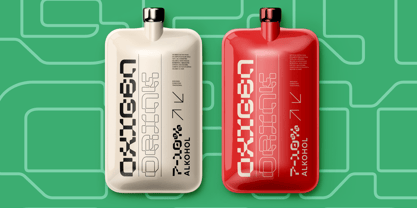 Curve Logic Font Poster 4