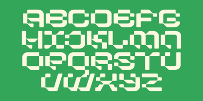 Curve Logic Font Poster 5
