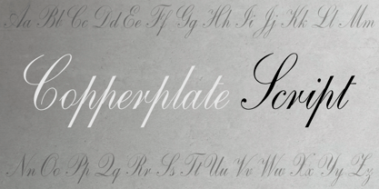 Copperplate Script CT Font Poster 6