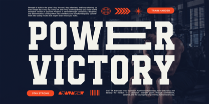 Lancero Font Poster 3