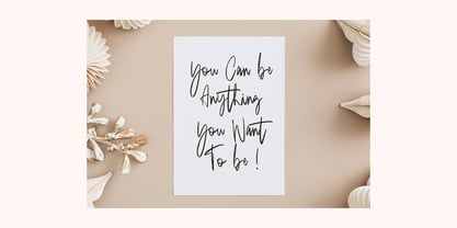 Sabesira Signature Brush Font Poster 4