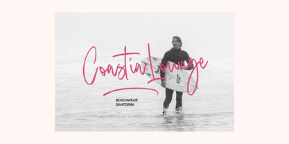 Sabesira Signature Brush Font Poster 8