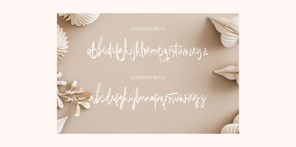 Sabesira Signature Brush Font Poster 3