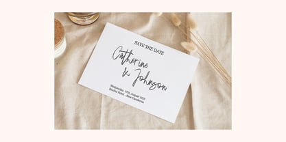 Sabesira Signature Brush Font Poster 6
