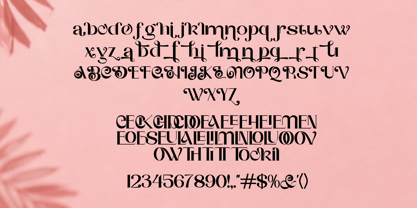 Biluck Font Poster 3