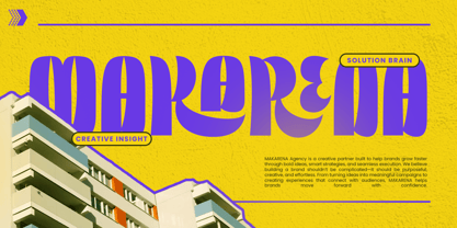 Rosbeg Font Poster 4