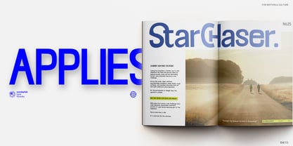 Saltriver Grotesk Font Poster 4